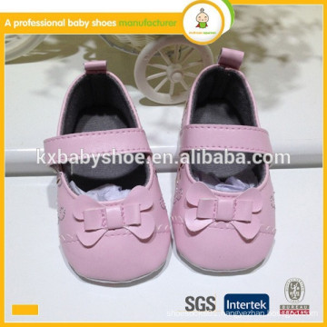 Best selling new style arrival wholesale soft sole baby leather shoes